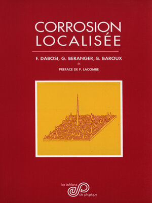 cover image of Corrosion localisée